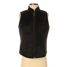 EUC! Yansi Fugel Stylish & Versatile Soft Dark Chocolate Brown Vest Size Small