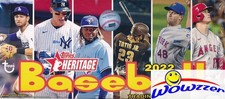2022 Topps Heritage Baseball MASSIVE Factory Sealed HOBBY Box-AUTO/GU+BOX LOADER