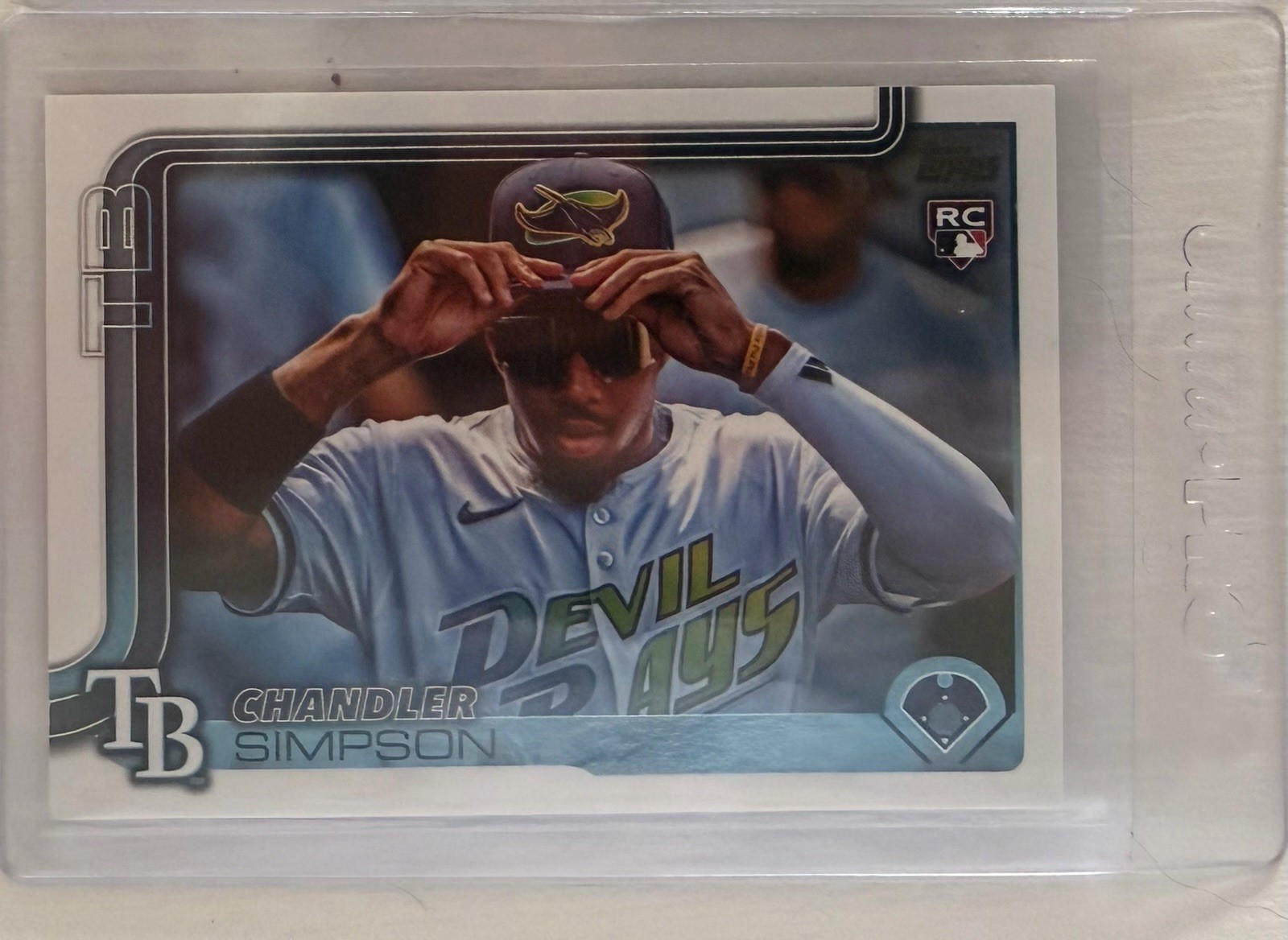 2025 Topps Update Chandler Simpson Rookie RC Golden Mirror Variation SSP #US277