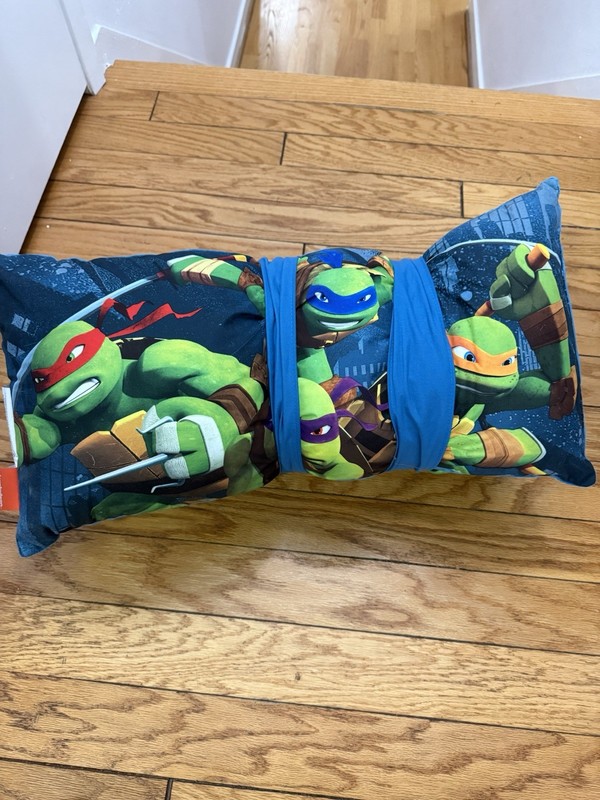 TEENAGE MUTANT NINJA TURTLE SLEEPING BAG Children's TMNT 29X53