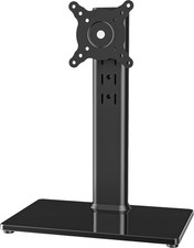 Single LCD Computer Monitor Free-Standing Desk Stand Mount Riser for 13 inch to