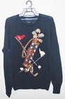 VINTAGE RALPH LAUREN POLO GOLF KIT GRAPHIC HAND KNIT SWEATSHIRT SWEATER STADIUM