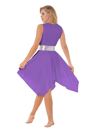 Costume lirico donna liturgico ballo lode abiti color block culto - Foto 16 di 103