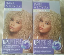 Carson Dark & Lovely Up Bleach Kit Toning Conditioner Lot Lift Up to 8 Levels