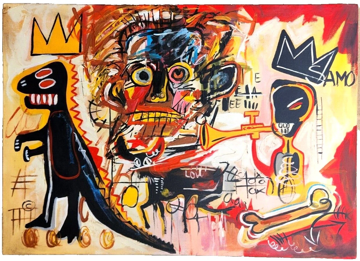 Jean-Michel Basquiat Lienzo Arte Pinturas