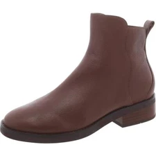 Cole Haan Womens Faux Leather Solid Bootie Ankle Boots Shoes BHFO 7254