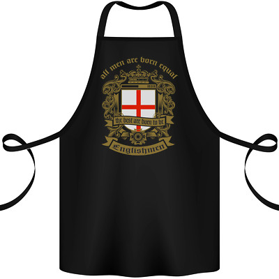 All Men Are Born Equal English England Cotton Apron 100% Organic
