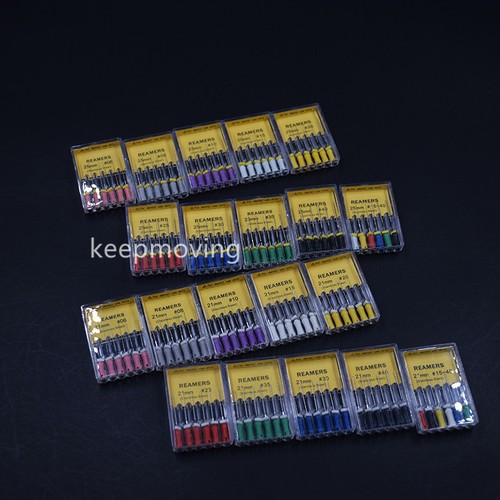 Dental Endodontic Stainless Steel Root Canal Hand Use REAMERS H/K-Files All Size - 第 54/60 張圖片