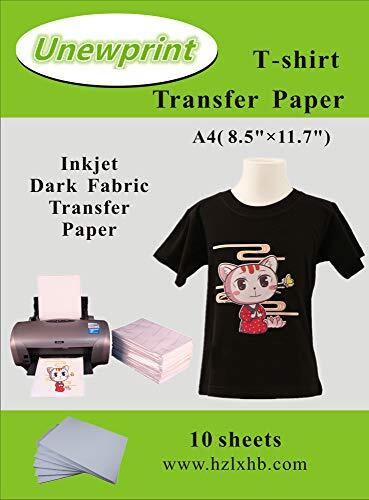 iron on transfer paper dark fabric