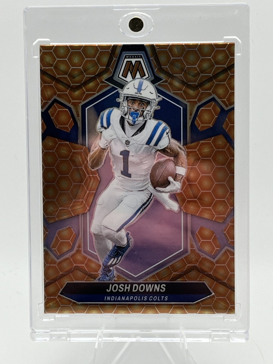 Josh Downs 2024 Panini Mosaic #95 Honeycomb | eBay