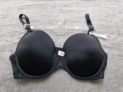 Espirit Bra Black Lace Size 34D New RRP £39.99