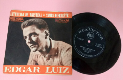 7'' EDGAR LUIZ SAMBA DIFERENTE 1965 BRAZIL SCAT BOSSA NOVA SAMBA JAZZ  P/S PROMO