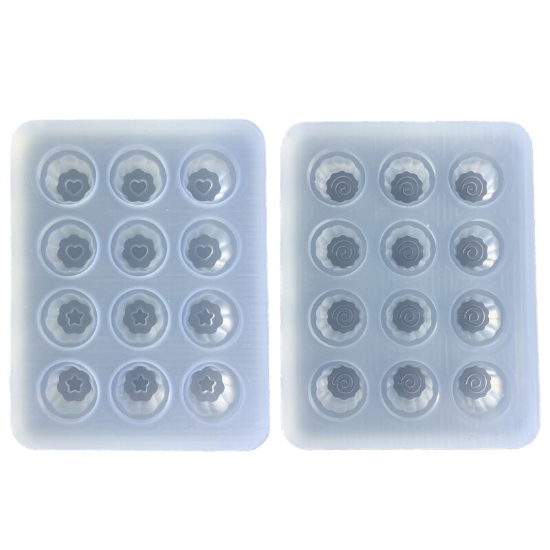 Resin Casting Shaker Filler Mold,Epoxy Silicone Mold,Pudding Mold