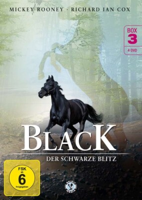 BLACK - DER SCHWARZE BLITZ BOX 3 * 4 DVD * NEU * OVP