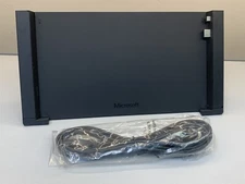 Microsoft Surface 3 Docking Station 1672 Video/USB/Network/Audio w AC Cable 2015