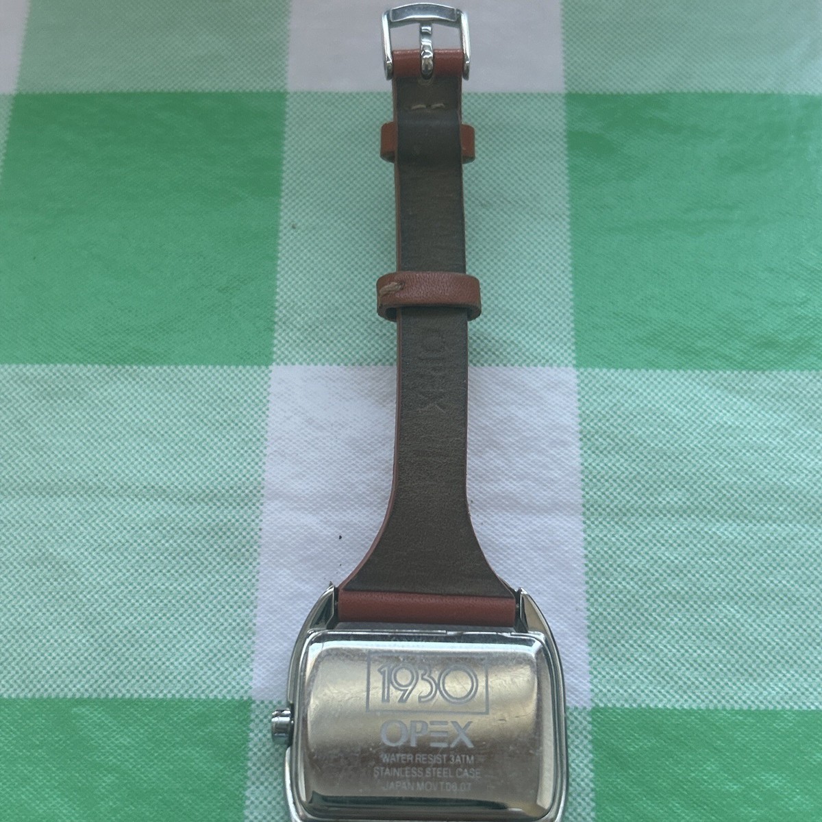 Opex Silver Tone Orange Band Women