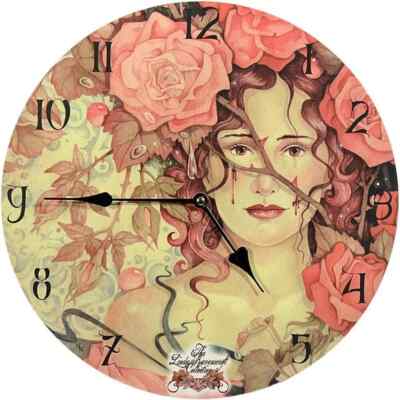 Elfen Wanduhr Its Just a Scratch by Linda Ravenscroft  Fantasy Fairy  Neu+OVP