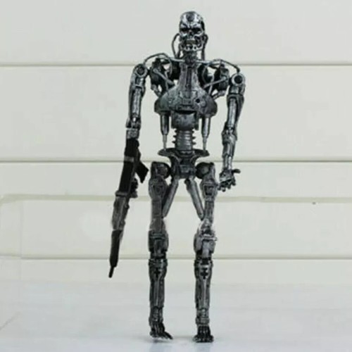 Action figure NECA Terminator ENDOSKELETON T800 7-Arnold-Schwarzenegger model - Foto 11 di 12