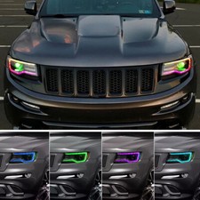 For Jeep Grand Cherokee 2014-2021 Headlight APP Bluetooth RGBW LED DRL Board