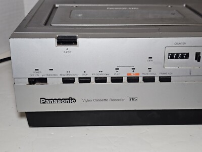 Panasonic Omnivision Top Loader VHS VCR Model PV 1265 VINTAGE