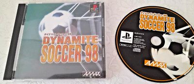 Flyer Dynamite Soccer 98 Playstation 1 PS1 Ntsc Jap Video Game