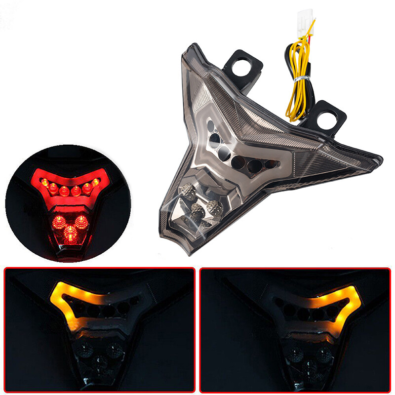 Rear LED Integrated Tail Light Turn Signals Brake For