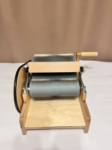 Trommelkrempel für Wolle 96\120 TPI Mini | Kardiermaschine | Wollverarbeitung - Bild 12 von 32