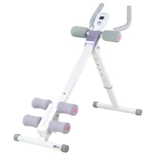 Ab Abdominal Exercisers Machine Cruncher Trainer Gym Home Workout AB9300 Purple