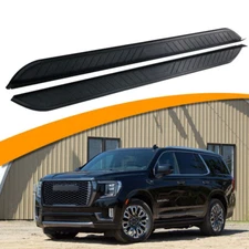 Running Boards fits GMC Yukon 2021 2022 2023 2024 Side Step Nerf Bars W/Brackets
