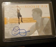 2001-02 Upper Deck SP Authentic Troy Murphy Autograph Rookie F/X #133 604/700