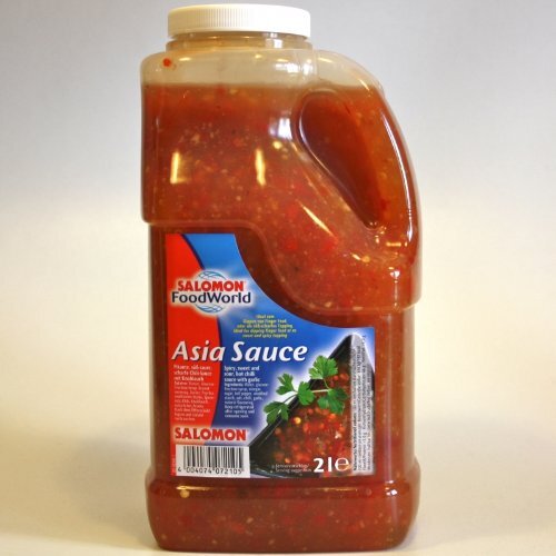 Salomon - Salsa Asia, Salsa De Chile Dulce Y Picante Con Ajo 2 Litros