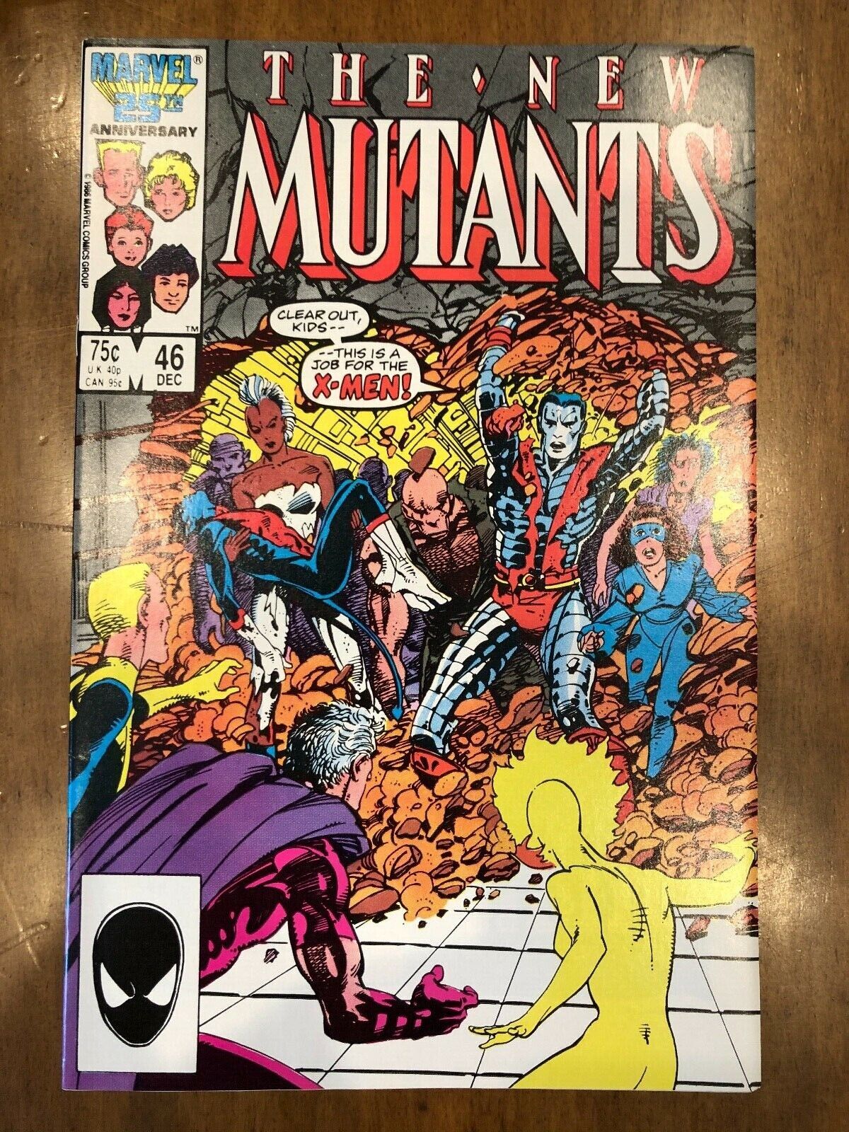 Marvel Comics New Mutants Issue #46-50 (1987) Starjammers App Excellent Copies