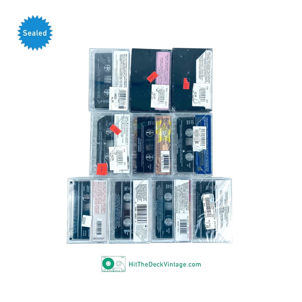 10 Christmas Holiday Cassette Tapes: Crooners Sinatra, Bing, Como, Mathis SEALED - Image 2 of 3