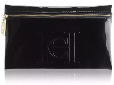 CAROLINA HERRERA Good Girl BLACK Glossy makeup bag case Pouch