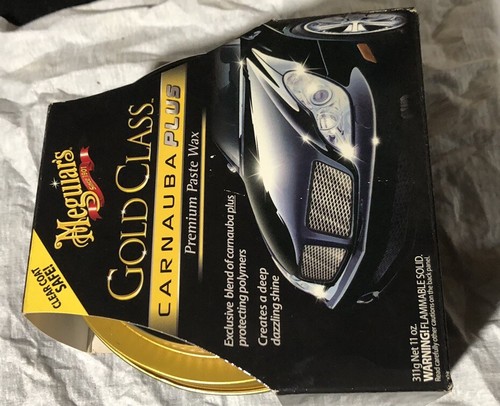 Meguiars G7014J Gold Class Car Wax Paste Carnauba Plus Protecting Polymers 11oz. - Picture 2 of 5