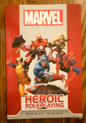 Marvel Heroic Roleplaying Basic Game RPG Core Book 2012 Weis Cortex