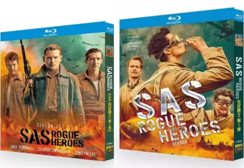 SAS: Rogue Heroes Temporada 1-2 Serie de TV Juego de 4 Discos Todas las Regiones Nuevo - Imagen 2 de 2