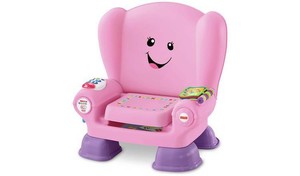fisher price laugh and learn pink chair