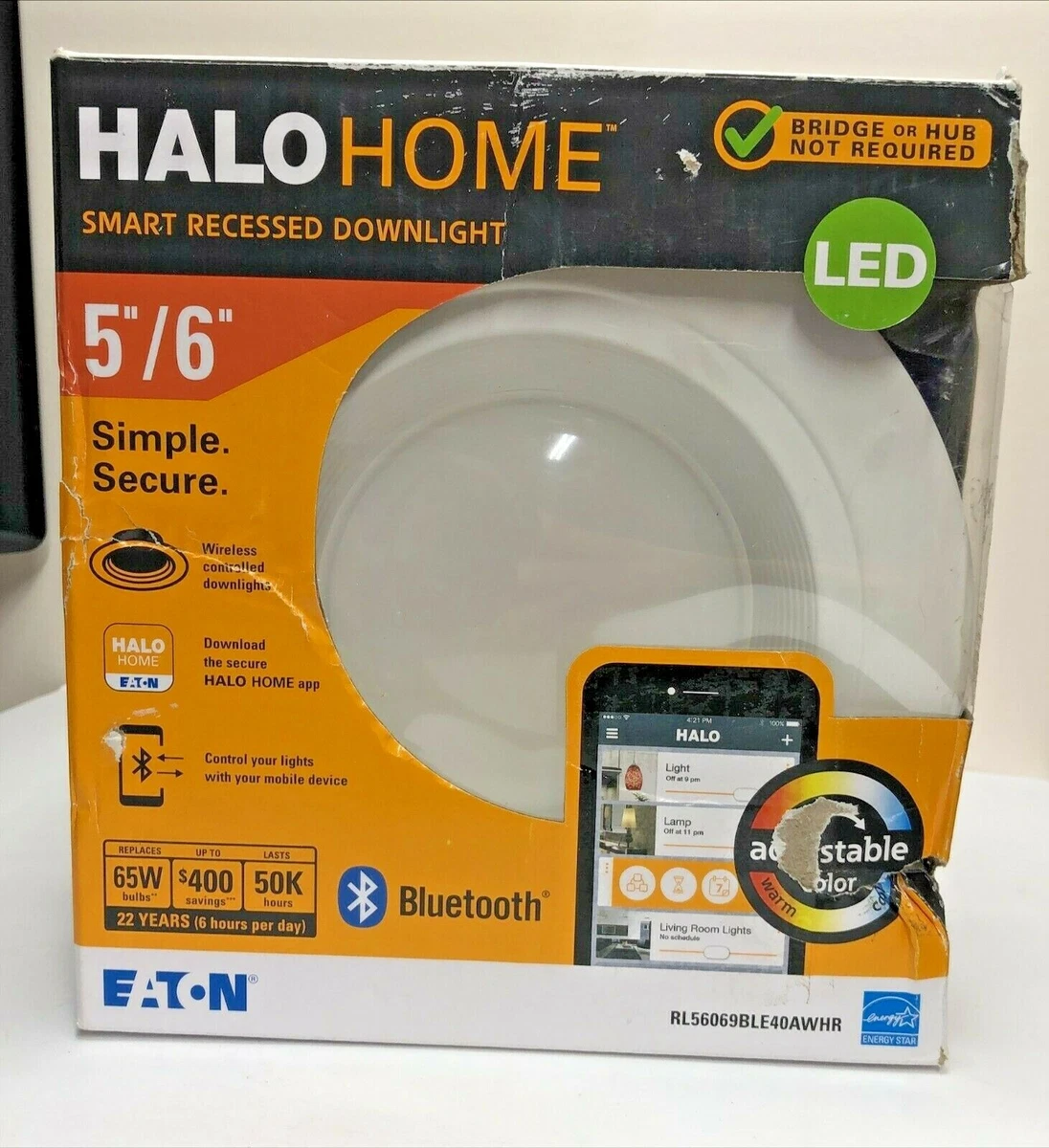 Halo smart recessed on sale lighting