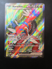 Carta Pokemon KORAIDON EX 231/198 Scarlatto e Violetto SVI Full Art Holo ITA NM