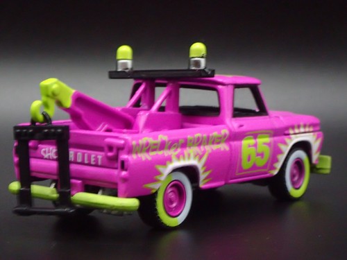 1965 65 Chevy Chevrolet Grúa Demolición Derby 1:64 Escala de Metal Coche Modelo - Imagen 7 de 7