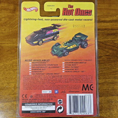 Hot Wheels The Hot Ones Sunagon VW Volkswagen Green BW Blackwall