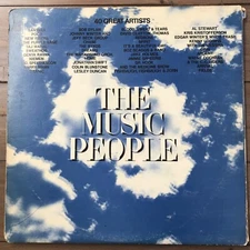VARIOUS The Music People Triple Vinyl LP CBS64950 VG/G+ PLAY TESTED