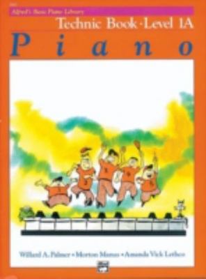 Alfred's Basic Piano Library Technic, Bk 1A