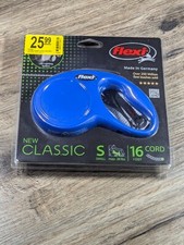 Flexi New Classic Small Dog Leash, 16ft with LED