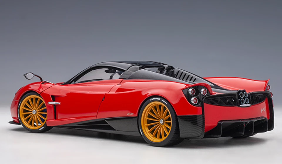 1/18 AutoArt Pagani Huayra Roadster Rosso Monza Red  78287 - Image 2 of 4