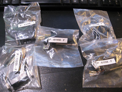 Lot of 5 RS-232 DB9/DB25 to RJ45 Connector Adapter Shell P-01998-F P-1358-F NOS