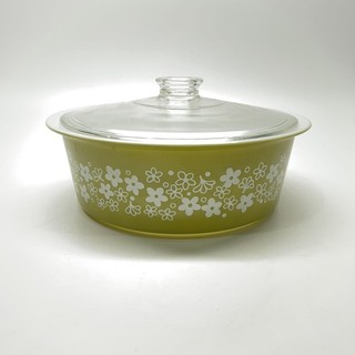 Pyrex Round Covered Casserole Spring Blossom
