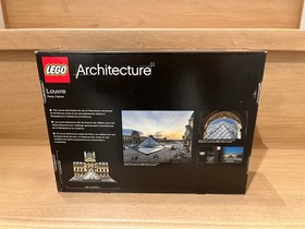 LEGO Architecture Louvre Museum 21024 New Sealed Building Set Collectible