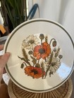 Vintage J & G Meakin Studio Poppy Pattern Small Dinner Plate 9l”Retro Floral VGC